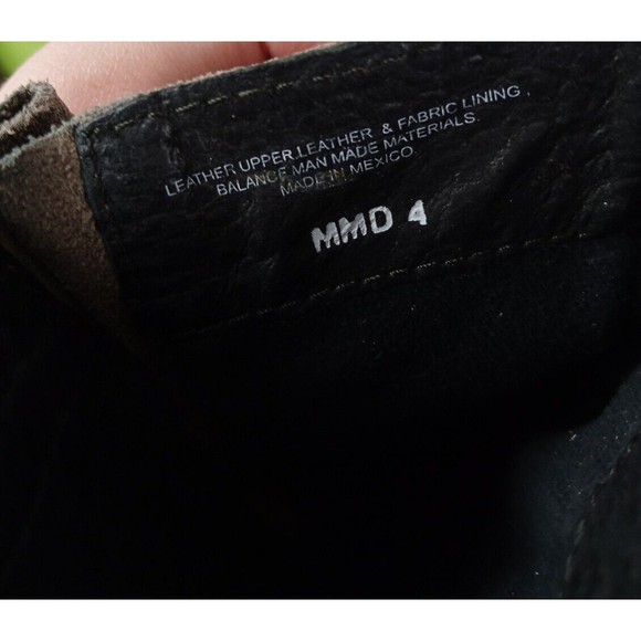 Born Galene Rustic Brown Leather Suede Distressed Moto Boots Womens Size 8.5 - Picture 8 of 9